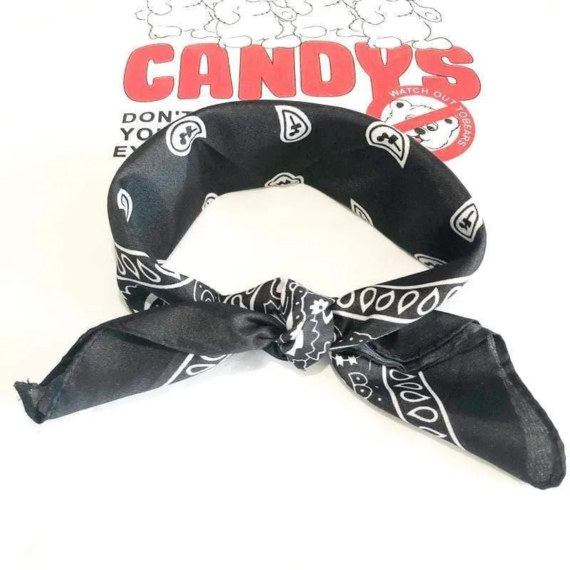 Frauen Kaninchen Ohr Druck Stirnbänder Retro Haar Zubehör geknotete Turban Bandage Bandanas Haarband Kopfwickel Haarbänder