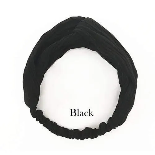Frauen Mädchen Haar Mode Knoten Stirnband Turban Kopfwickel Geflecht Haarband Twist Wildleder Elastisches Kopfband Bandage Haarschmuck