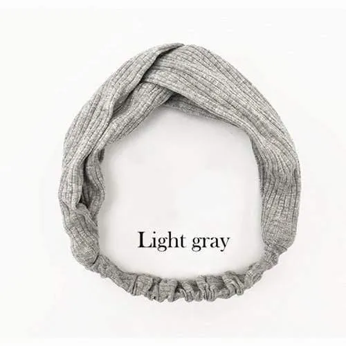 Frauen Mädchen Haar Mode Knoten Stirnband Turban Kopfwickel Geflecht Haarband Twist Wildleder Elastisches Kopfband Bandage Haarschmuck
