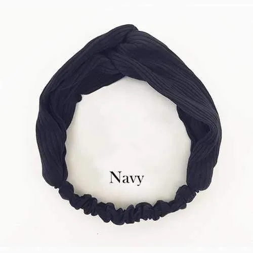 Frauen Mädchen Haar Mode Knoten Stirnband Turban Kopfwickel Geflecht Haarband Twist Wildleder Elastisches Kopfband Bandage Haarschmuck