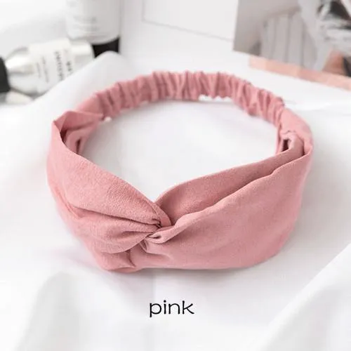 Frauen Mädchen Haar Mode Knoten Stirnband Turban Kopfwickel Geflecht Haarband Twist Wildleder Elastisches Kopfband Bandage Haarschmuck