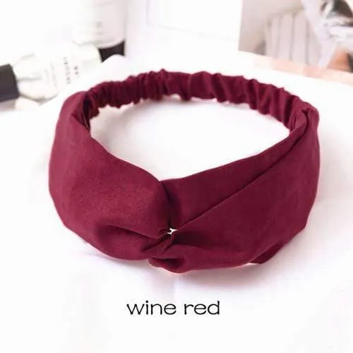 Frauen Mädchen Haar Mode Knoten Stirnband Turban Kopfwickel Geflecht Haarband Twist Wildleder Elastisches Kopfband Bandage Haarschmuck