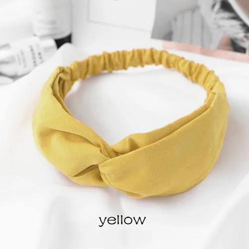 Frauen Mädchen Haar Mode Knoten Stirnband Turban Kopfwickel Geflecht Haarband Twist Wildleder Elastisches Kopfband Bandage Haarschmuck