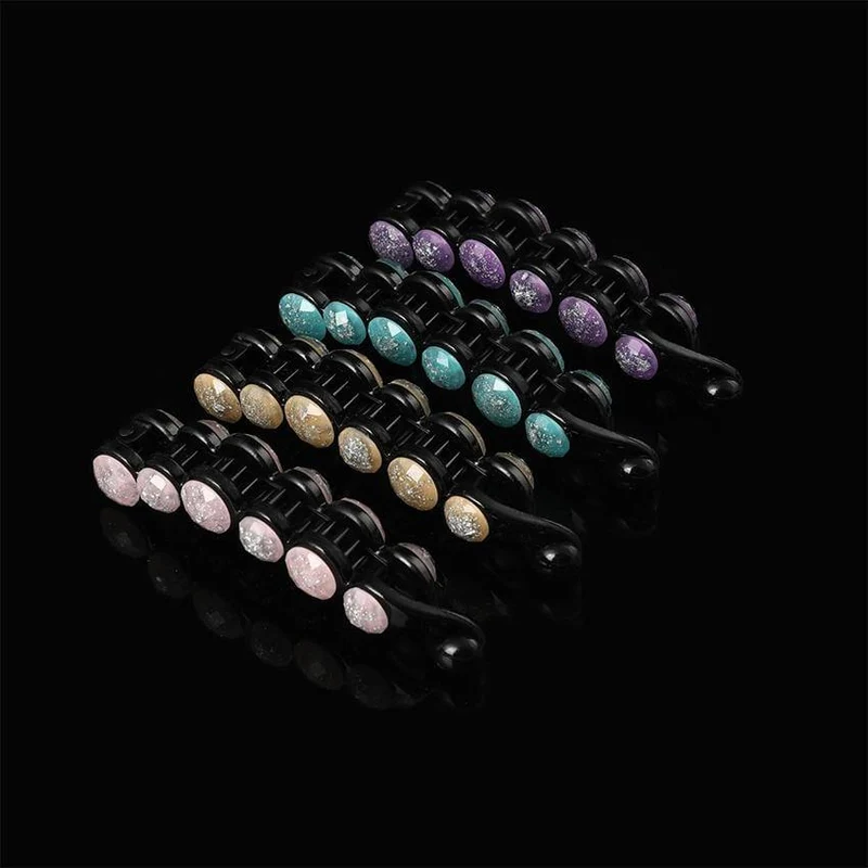 Molans Pearls Solid Banana Haarspangen in Damen-Haar-Accessoires, Pferdeschwanz-Haarspangen, elegante Haarklammern, Haarnadeln