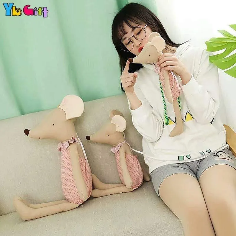 Kawaii Plüschtiere Liebesmäuse Maus Plüschtiere für Kinder Weiche Angefüllte Babypuppe Mädchen Spielzeug Süßes Geburtstagsgeschenk Fotografie Puppe