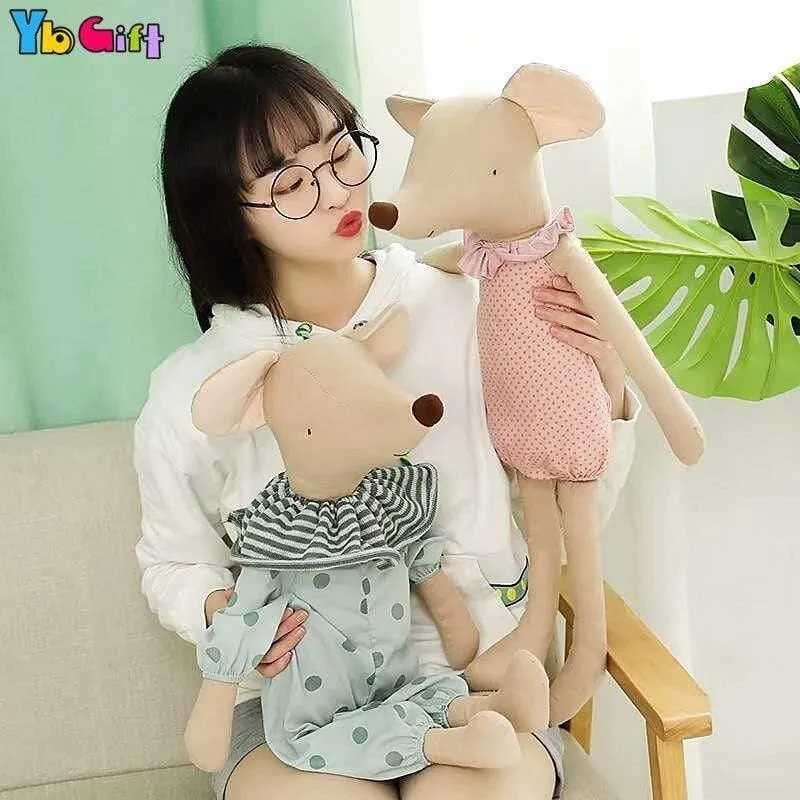 Kawaii Plüschtiere Liebesmäuse Maus Plüschtiere für Kinder Weiche Angefüllte Babypuppe Mädchen Spielzeug Süßes Geburtstagsgeschenk Fotografie Puppe
