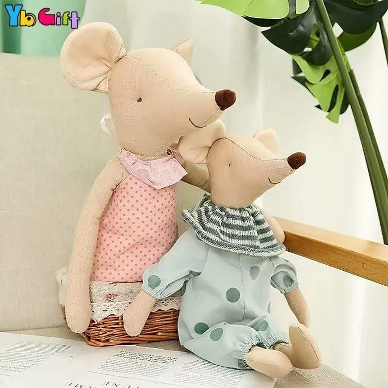 Kawaii Plüschtiere Liebesmäuse Maus Plüschtiere für Kinder Weiche Angefüllte Babypuppe Mädchen Spielzeug Süßes Geburtstagsgeschenk Fotografie Puppe