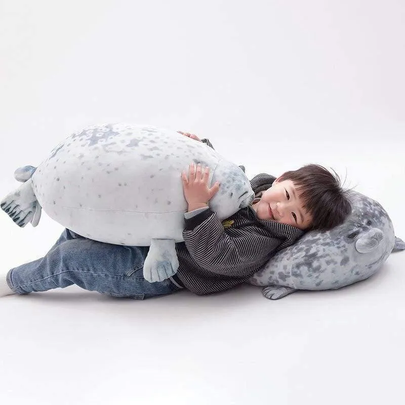 30 cm, 40 cm, 60 cm, niedliches Seehund-Plüschtier, lebensechte gefüllte Meereslebewesen, weiche Puppe, Simulations-Siegelkissen, Kinderspielzeug, Geburtstagsgeschenk