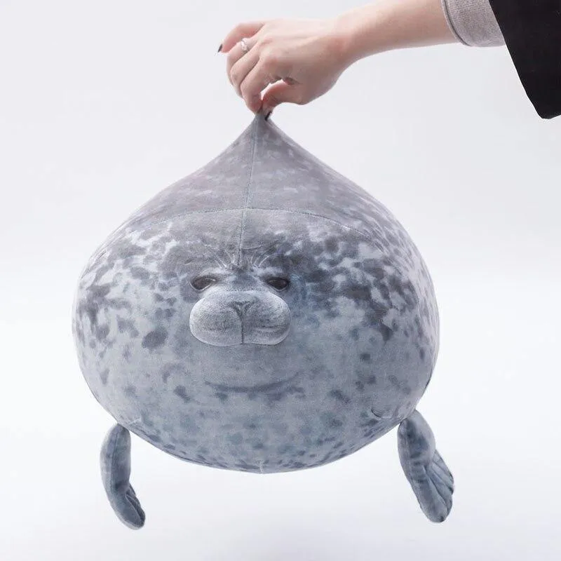 30 cm, 40 cm, 60 cm, niedliches Seehund-Plüschtier, lebensechte gefüllte Meereslebewesen, weiche Puppe, Simulations-Siegelkissen, Kinderspielzeug, Geburtstagsgeschenk