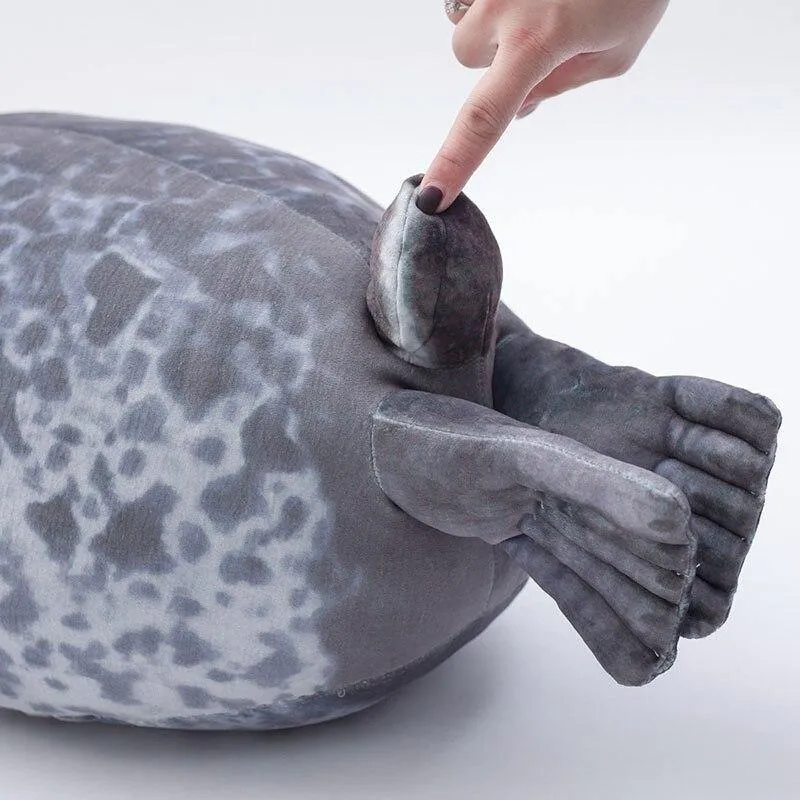 30 cm, 40 cm, 60 cm, niedliches Seehund-Plüschtier, lebensechte gefüllte Meereslebewesen, weiche Puppe, Simulations-Siegelkissen, Kinderspielzeug, Geburtstagsgeschenk