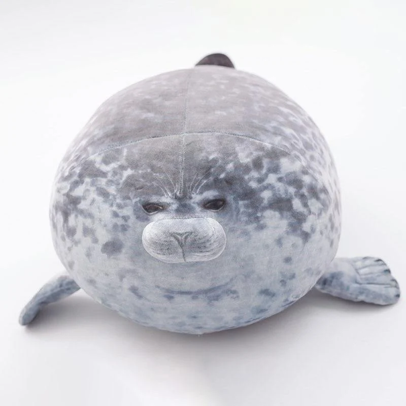 30 cm, 40 cm, 60 cm, niedliches Seehund-Plüschtier, lebensechte gefüllte Meereslebewesen, weiche Puppe, Simulations-Siegelkissen, Kinderspielzeug, Geburtstagsgeschenk
