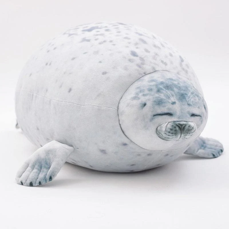30 cm, 40 cm, 60 cm, niedliches Seehund-Plüschtier, lebensechte gefüllte Meereslebewesen, weiche Puppe, Simulations-Siegelkissen, Kinderspielzeug, Geburtstagsgeschenk