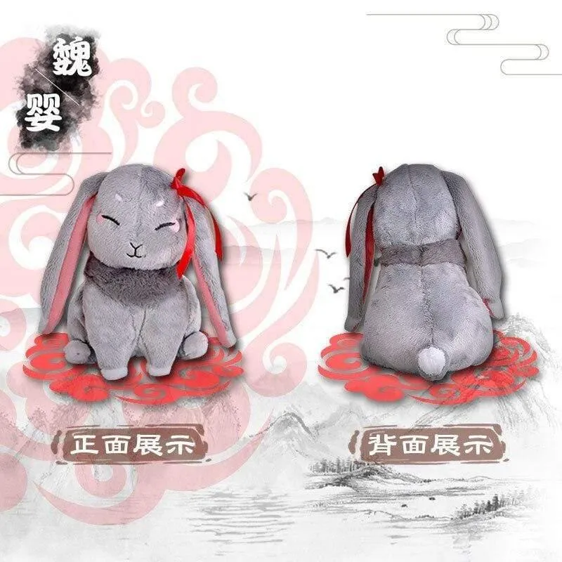 Mo Dao Zu Shi Plüschpuppe Peluche Kawaii Kaninchen Stofftier Wei Wu Xian Lan Wang Ji Haustier Spielzeug Für Kinder Geburtstagsgeschenke Plüschtier