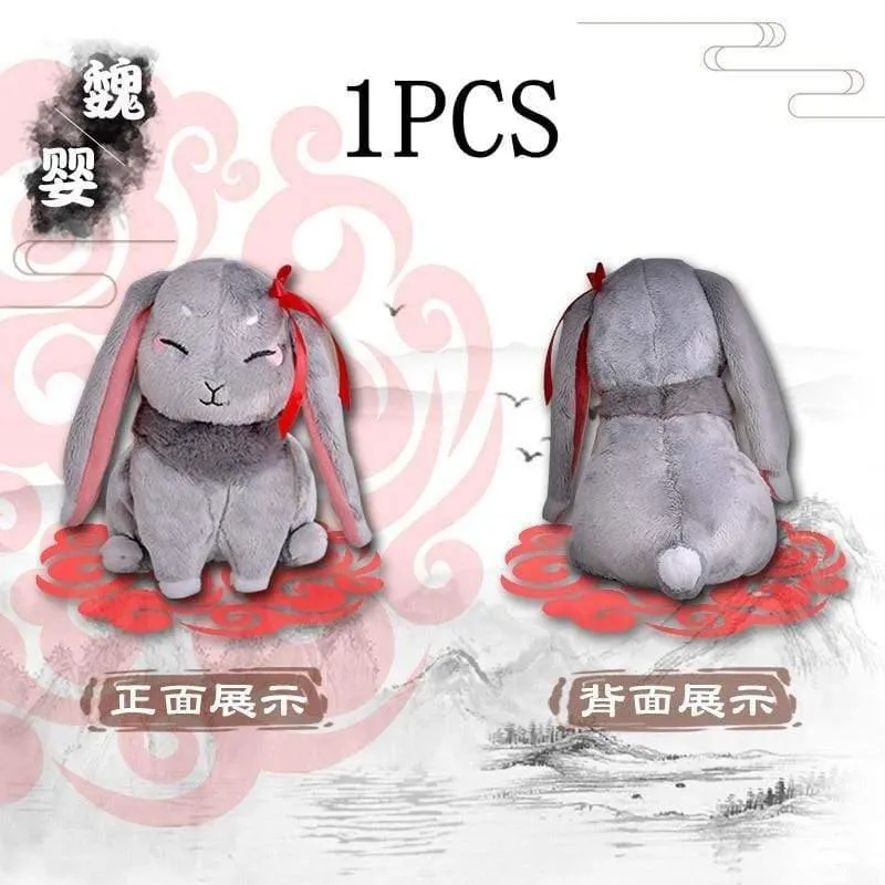 Mo Dao Zu Shi Plüschpuppe Peluche Kawaii Kaninchen Stofftier Wei Wu Xian Lan Wang Ji Haustier Spielzeug Für Kinder Geburtstagsgeschenke Plüschtier