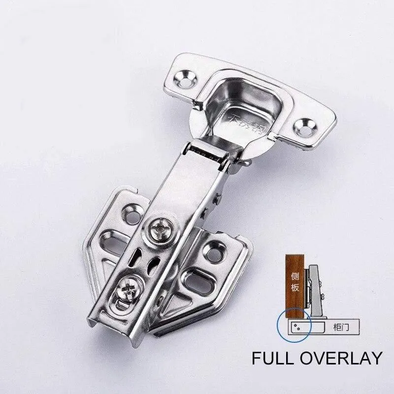 1 Stück Scharnier Edelstahl Tür Hydraulische Scharniere Dämpfer Puffer Soft Close Für Schranktür Schrank Möbel Hardware
