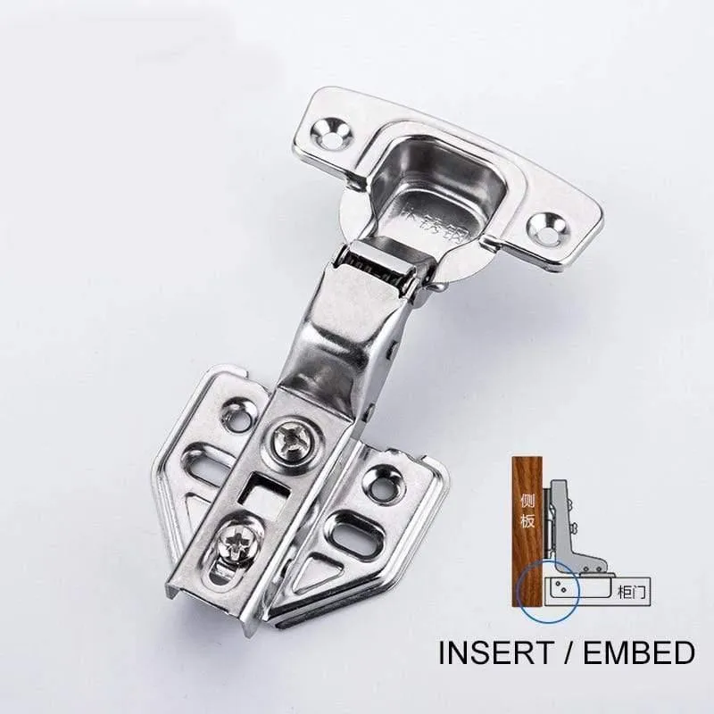 1 Stück Scharnier Edelstahl Tür Hydraulische Scharniere Dämpfer Puffer Soft Close Für Schranktür Schrank Möbel Hardware