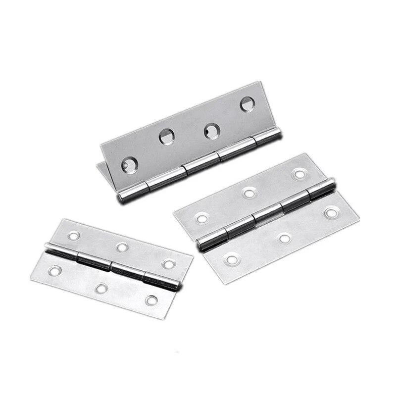 2 Stücke Scharnier Schranktüren Edelstahl Flach 1 Zoll 1.5 Zoll 2 Zoll 2.5 Zoll 3 Zoll 4 Zoll Windows Scharnier Holzkiste Mini Scharnier