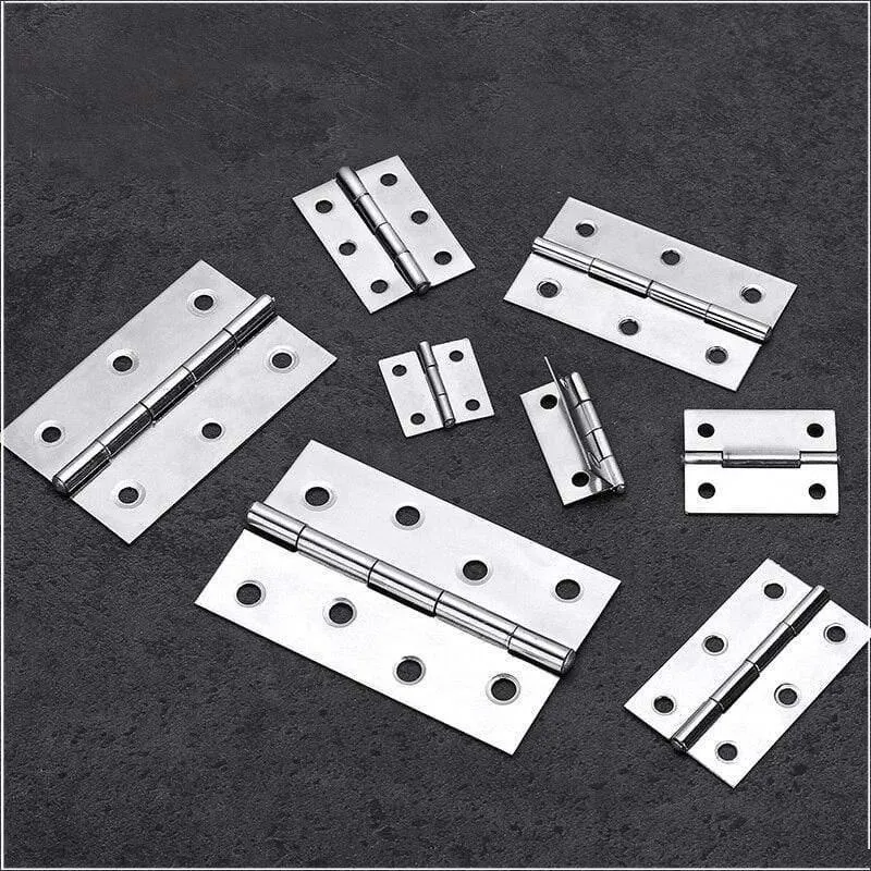 2 Stücke Scharnier Schranktüren Edelstahl Flach 1 Zoll 1.5 Zoll 2 Zoll 2.5 Zoll 3 Zoll 4 Zoll Windows Scharnier Holzkiste Mini Scharnier
