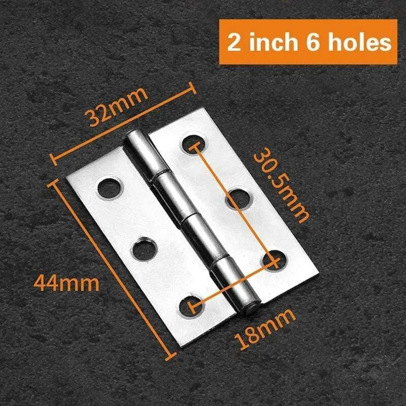 2 Stücke Scharnier Schranktüren Edelstahl Flach 1 Zoll 1.5 Zoll 2 Zoll 2.5 Zoll 3 Zoll 4 Zoll Windows Scharnier Holzkiste Mini Scharnier