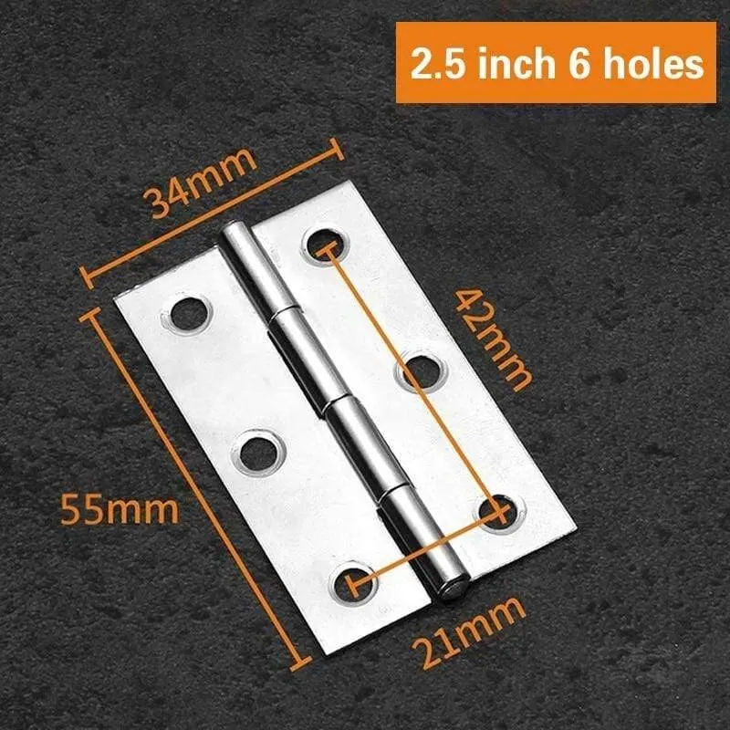 2 Stücke Scharnier Schranktüren Edelstahl Flach 1 Zoll 1.5 Zoll 2 Zoll 2.5 Zoll 3 Zoll 4 Zoll Windows Scharnier Holzkiste Mini Scharnier