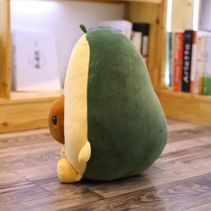 1 Stück 30-60CM Niedliche Avocado Gefüllte Plüschtiere Weiche Babypuppe Cartoon Fruchtkissen Sofakissen Kinder Mädchen Weihnachten Geburtstagsgeschenk