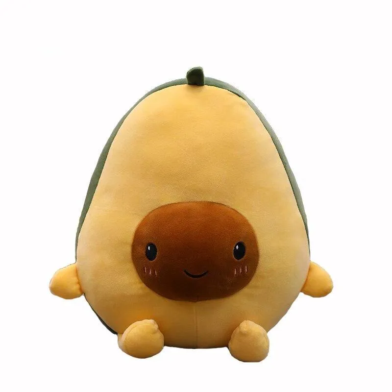 1 Stück 30-60CM Niedliche Avocado Gefüllte Plüschtiere Weiche Babypuppe Cartoon Fruchtkissen Sofakissen Kinder Mädchen Weihnachten Geburtstagsgeschenk