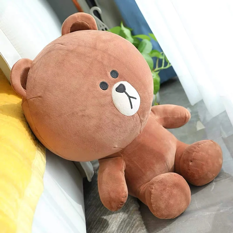 Braunbär und Cony Rabbit Plüschtiere Kawaii Anime Choco Sally Gefüllte Puppe Weiches Sofakissen Geschenk für Mädchen Geburtstagsgeschenk