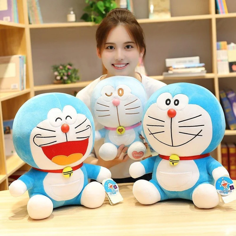 Kawaii Plüschtiere Doraemon Stofftier Cartoon Animal Crossing Plüsch Plüschtiere Grandes Baby Stofftiere Kissen Juguetes Heimdekoration
