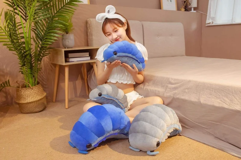 Kreative Simulation Insekten Plüschtiere Weiche Cartoon Nap Kissen Kissen Raumdekor Nette Geschenkpuppe für Baby Kinder Kinder