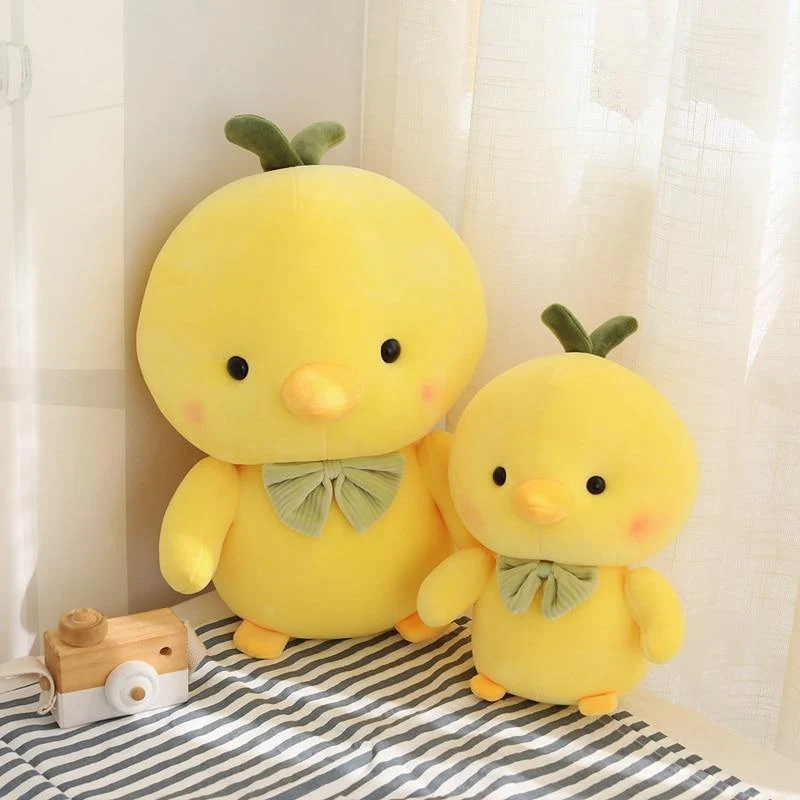 1PC 25-50CM Kreatives kleines gelbes Küken Huhn Kuscheltier Plüschtier Niedliches Huhn Plüsch Puppe Kissen Junge Mädchen Geburtstagsgeschenke