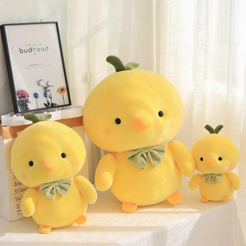 1PC 25-50CM Kreatives kleines gelbes Küken Huhn Kuscheltier Plüschtier Niedliches Huhn Plüsch Puppe Kissen Junge Mädchen Geburtstagsgeschenke