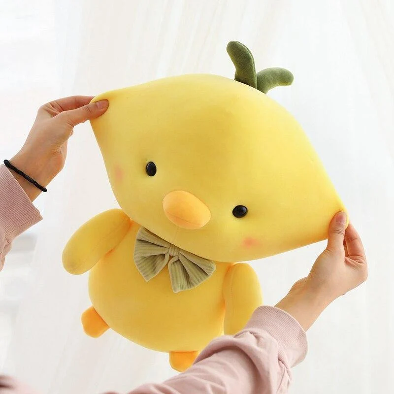 1PC 25-50CM Kreatives kleines gelbes Küken Huhn Kuscheltier Plüschtier Niedliches Huhn Plüsch Puppe Kissen Junge Mädchen Geburtstagsgeschenke