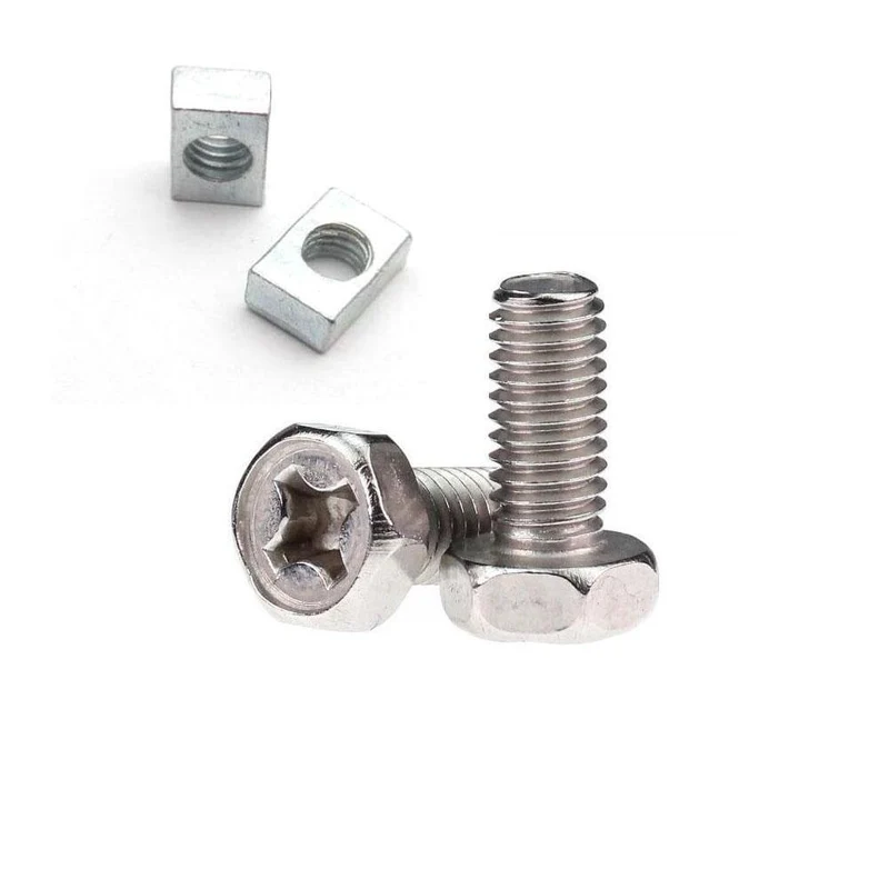 Motorrad Motorrad Batterie Anschlussklemme Mutter und Schraube Kit M6x12mm Set