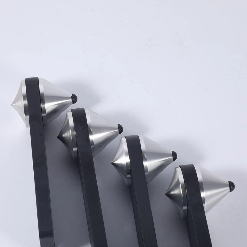 4Pcs Stand Speaker Spike Ersatz rutschfeste Stoßdämpfung Einfache Installation Isolation 39mm Langlebige Teile Aluminiumpads Fußnagel
