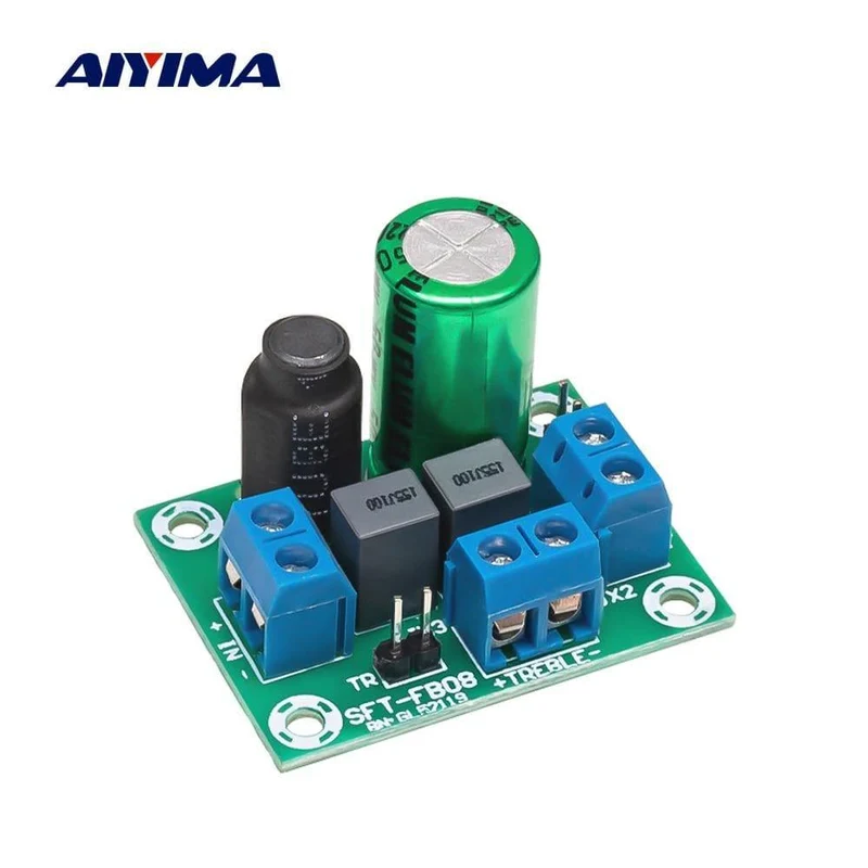 AIYIMA Einstellbarer Zwei-Wege-Crossover-HiFi-Lautsprecher Höhenbass Audio-Lautsprecher-Teilerfilter DIY Home Sound Theater