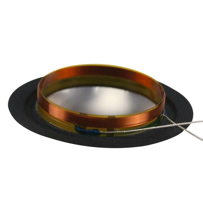 Ghxamp 25.4 mm Schwingspule, importiertes Metall, Titan-Verbund-Seidenmembran, 25-Kern-Hochtöner, Lautsprecher-Reparatur, gleiche Seite, 8 OHM, 1 Paar