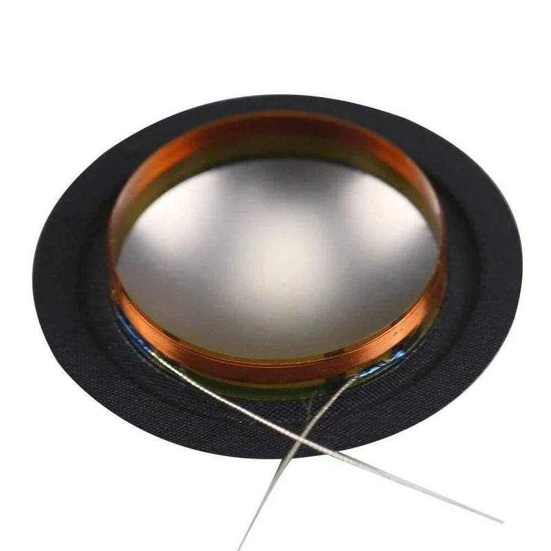 Ghxamp 25.4 mm Schwingspule, importiertes Metall, Titan-Verbund-Seidenmembran, 25-Kern-Hochtöner, Lautsprecher-Reparatur, gleiche Seite, 8 OHM, 1 Paar
