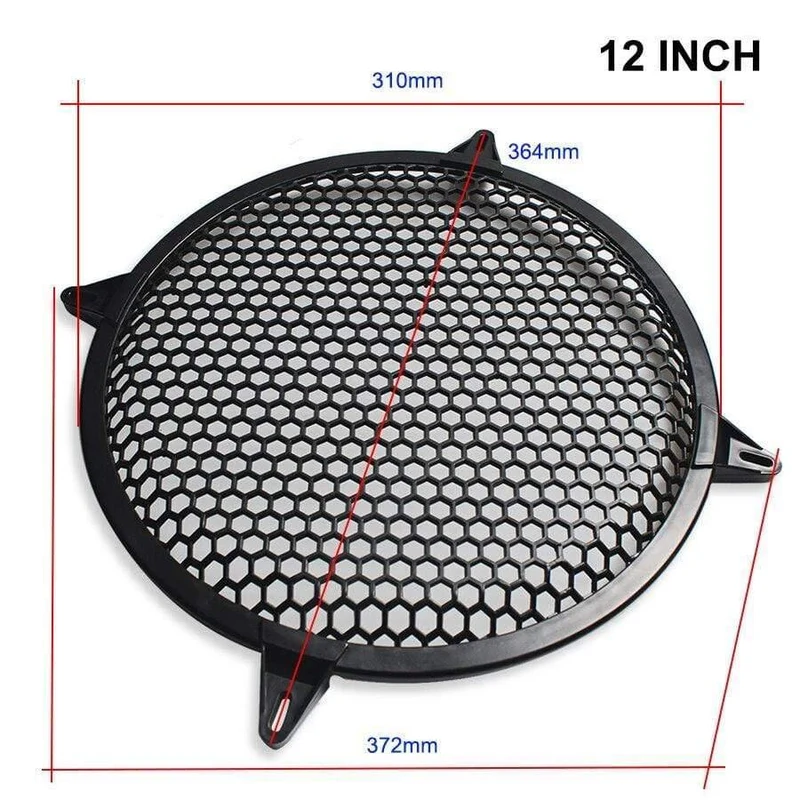 4/6/8/10/12 ZOLL Kunststoff Rahmen Bühne Sound Lautsprecher Mesh Schutz Gehäuse Net Abdeckung Lautsprecher Zubehör