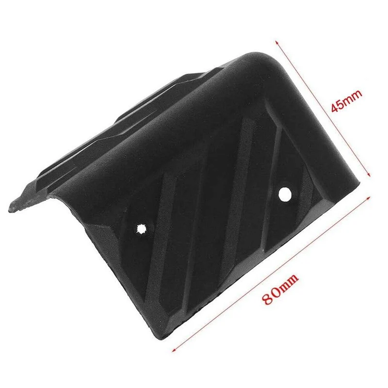 8 Stück / Set Gitarrenbühne Soundbox Zubehör Anti-Kollision Schwarz Gehäuse Lautsprecher Ecken Ersatz Hard Amplifier Protector