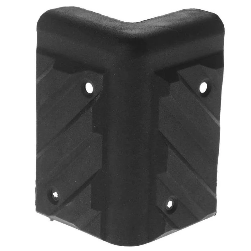 8 Stück / Set Gitarrenbühne Soundbox Zubehör Anti-Kollision Schwarz Gehäuse Lautsprecher Ecken Ersatz Hard Amplifier Protector