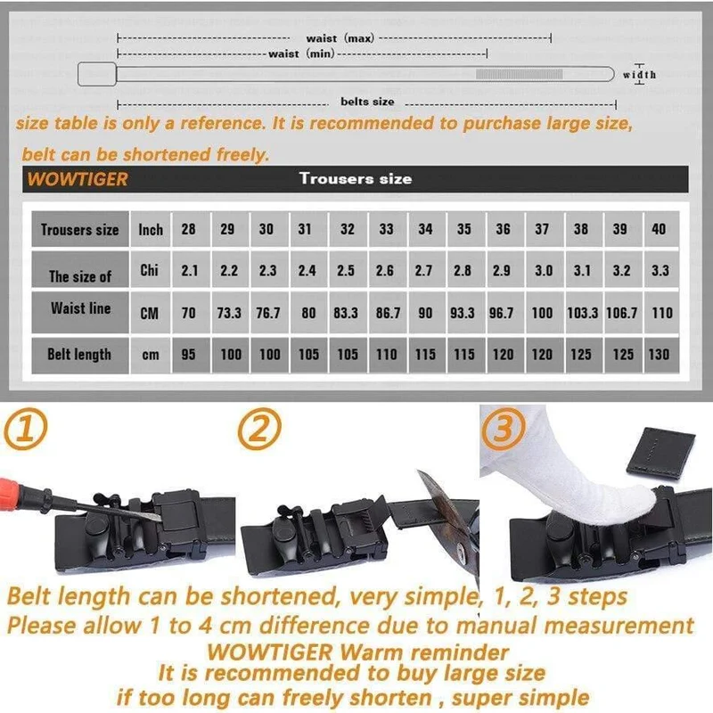 3.5 cm Kuh Echtleder Herren Gürtel Rindsleder Riemen für männliche Ratsche Automatische Schnallengürtel für Männer Brand Designer Gürtel