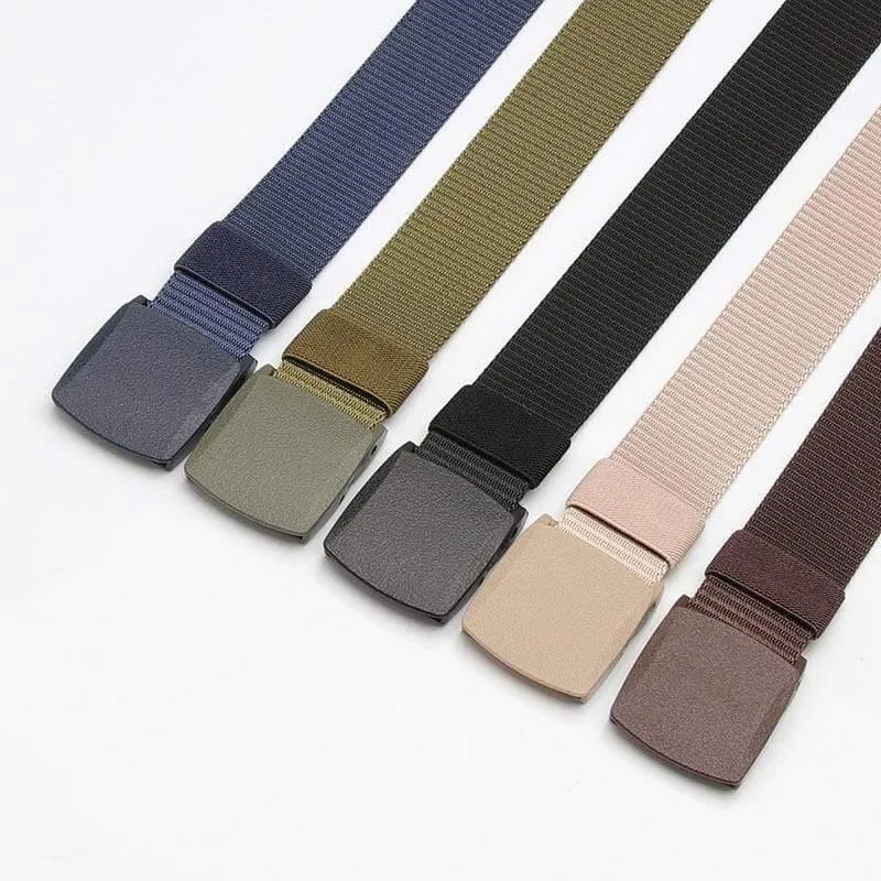 Mode Gürtel Leinwand Casual Wild Woven Gürtel Leinwand Gürtel Männer Und Frauen Gürtel Jugend Ohne Metall Automatische Schnalle Student