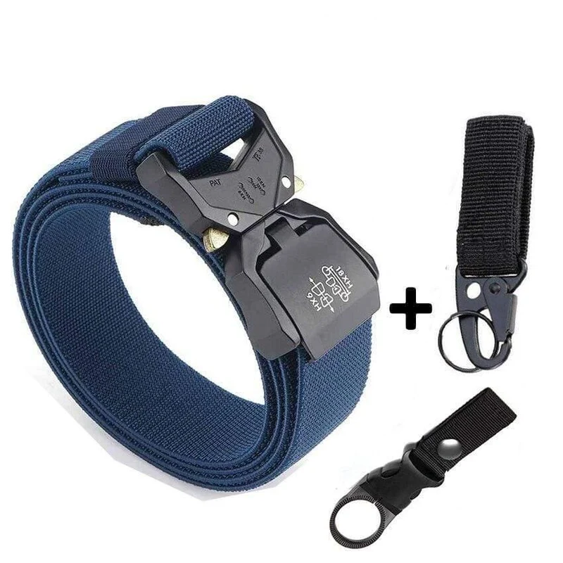 Jeans Gürtel Für Männer Aluminiumlegierung Steckbare Schnalle Training Taktische Gürtel Komfortable Hochwertige Jagd auf Männergürtel