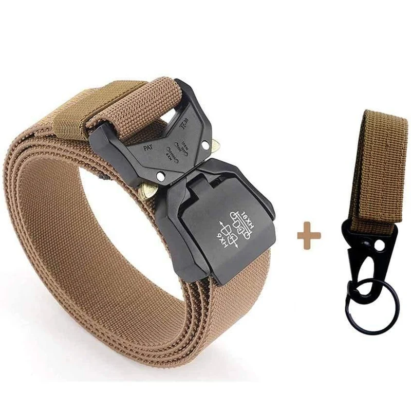 Jeans Gürtel Für Männer Aluminiumlegierung Steckbare Schnalle Training Taktische Gürtel Komfortable Hochwertige Jagd auf Männergürtel