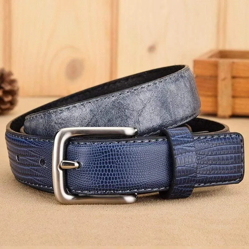 Designer Gürtel für Männer Casual Patchwork Männer Gürtel für Jeans Leder Navy Gürtel Männer 3 CM Cinturones Hombre