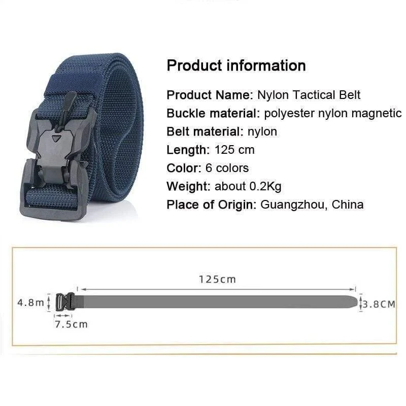 Militärausrüstung Combat Tactical Belt Für Männer US Army Training Nylon Magnetschnalle Taillengürtel Outdoor Jagdgürtel