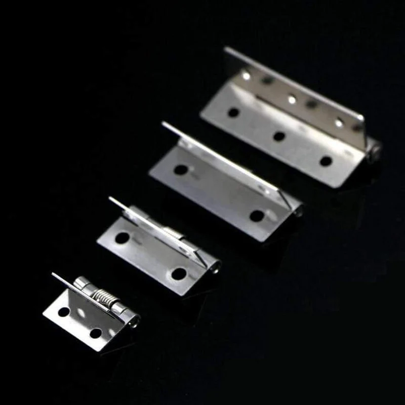 Edelstahl Schrank Schublade Tür Scharnier Federscharnier Möbel Scharniere 1.5 "/ 2.0 '' / 2.5 '' Länge