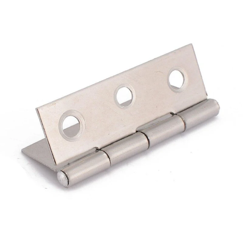 10 teile/los Edelstahl Scharnier Quadratische Türscharniere Für Holz Schrank Schublade Schmuck Box Möbel Hardware