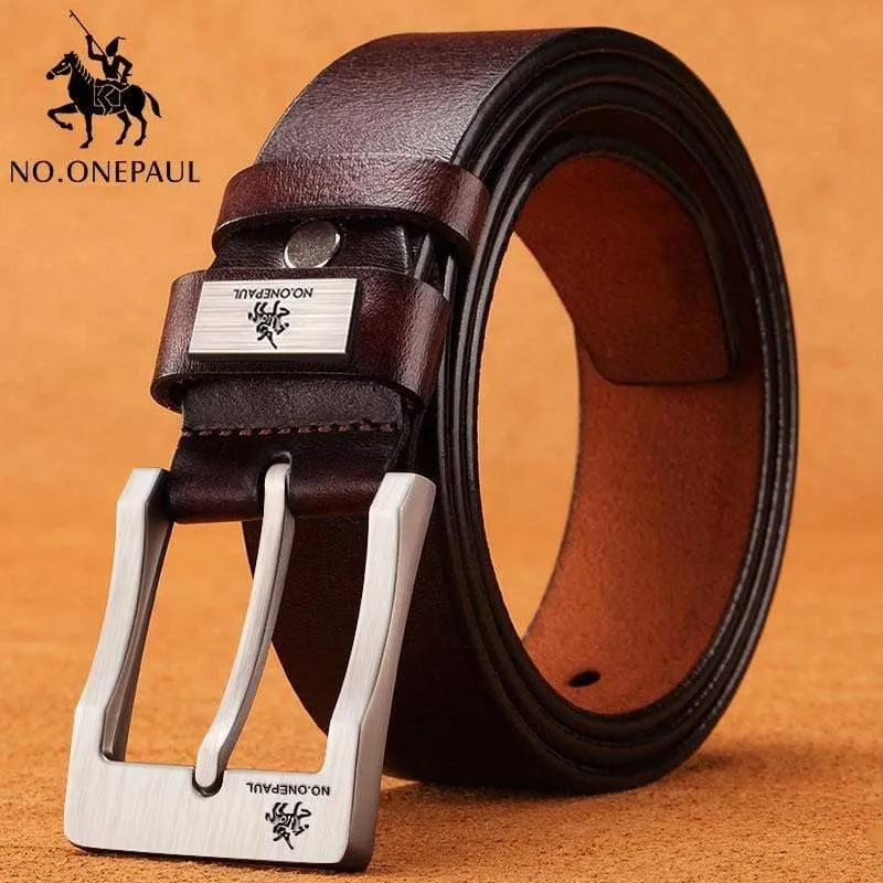 Schnalle Männer Gürtel Hohe Qualität Kuh Echtes Leder Luxus Strap Männlich Gürtel Für Männer Neue Mode Classice Vintage Pin