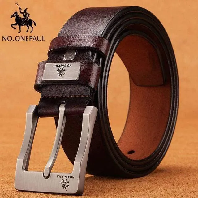 Schnalle Männer Gürtel Hohe Qualität Kuh Echtes Leder Luxus Strap Männlich Gürtel Für Männer Neue Mode Classice Vintage Pin